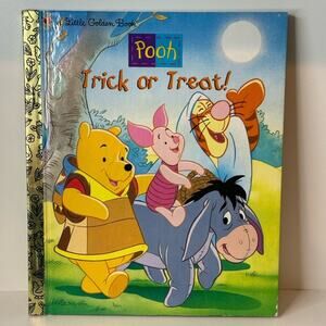 Little Golden Book- Pooh Trick or Treat